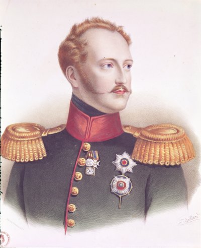 Portrait of Alexander I (1777-1825) by Zephirin Felix Jean Marius Belliard